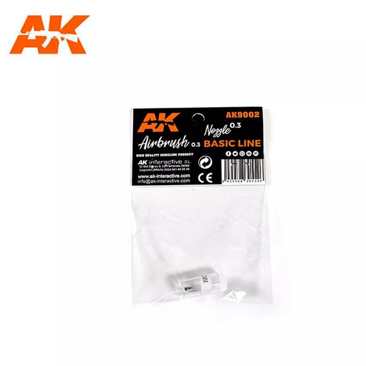 0.3 Nozzle Airbrush Basic Line
