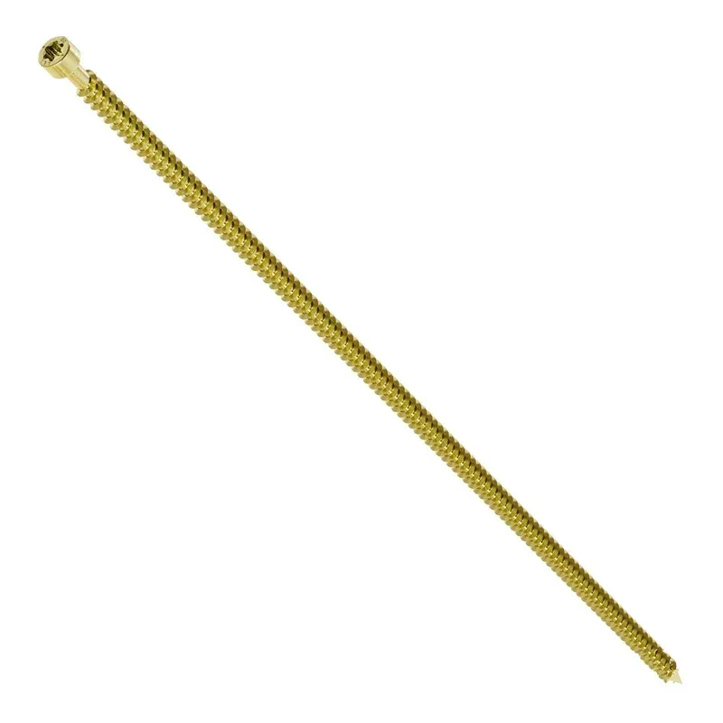 0.390″ x 19-5/8″ Strong-Drive SDCFC Timber-CF Screw – Yellow Zinc Pkg 50