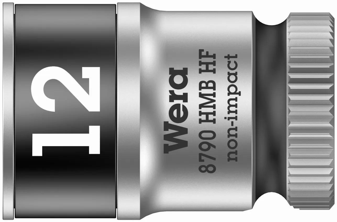 003746 - Zyklop Socket Chrome Vanadium Steel Hex 12mm 29mm Length