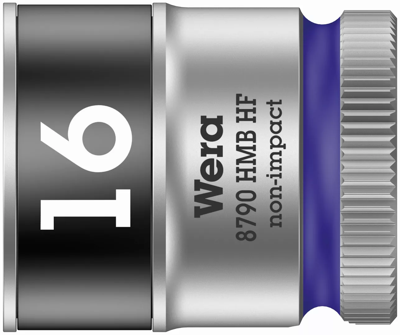003750 - Zyklop Socket Chrome Vanadium Steel Hex 16mm 29mm Length