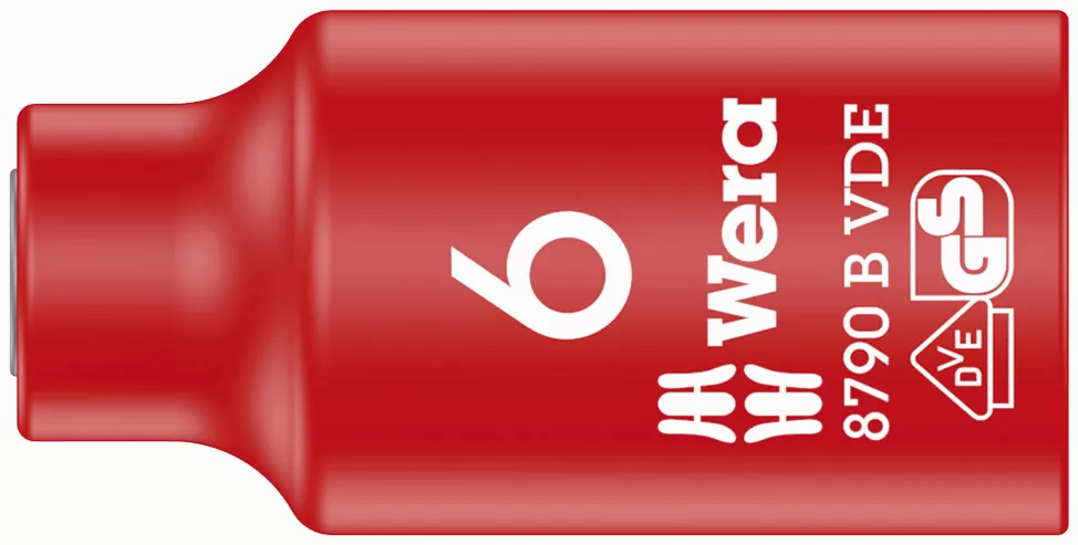 004950 - Zyklop Socket VDE Approved Hex 6mm 46mm Length