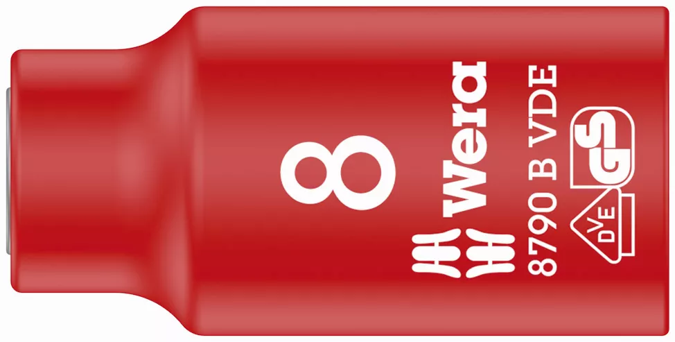004952 - Zyklop Socket VDE Approved Hex 8mm 46mm Length