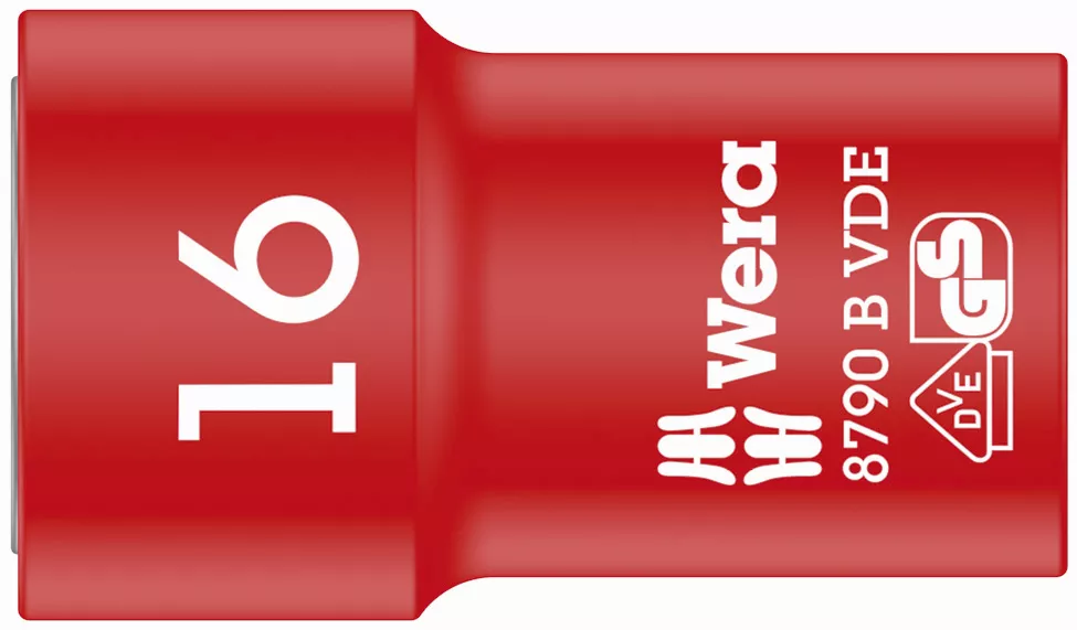 004960 - Zyklop Socket VDE Approved Hex 16mm 46mm Length