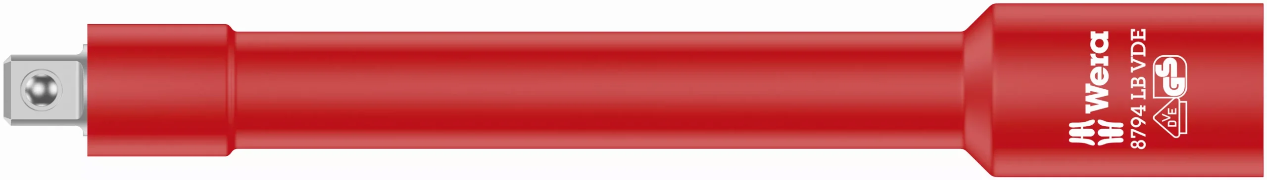 004965 - Extension For VDEinsulated 3/8in Square Drive Sockets with Ball Lock VDE Approved 3/8in 166