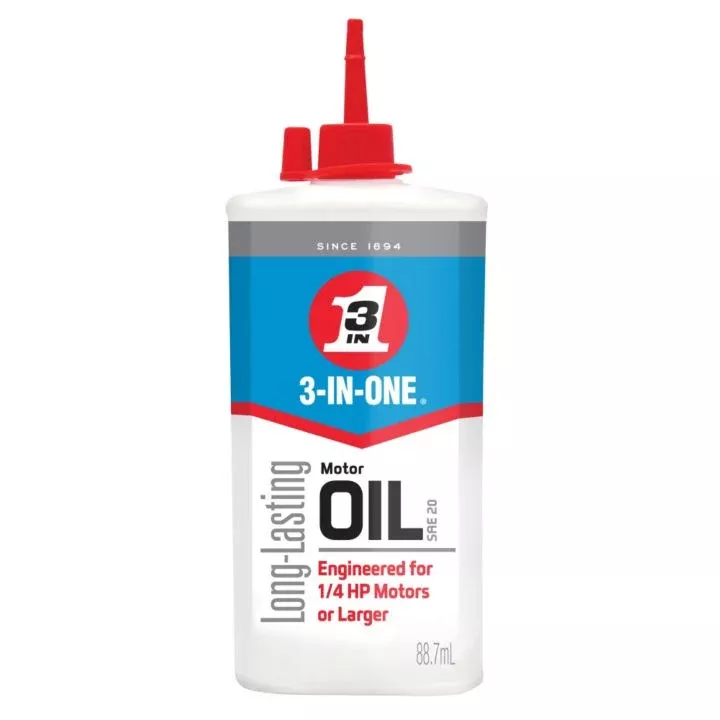 01045 3-in-One Long-Lasting Motor Oil, 88-mL