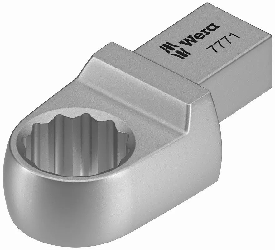 078625 - Ring Spannerinsert Chrome Vanadium Steel Square 9 x 12mm Drive 44mm Length