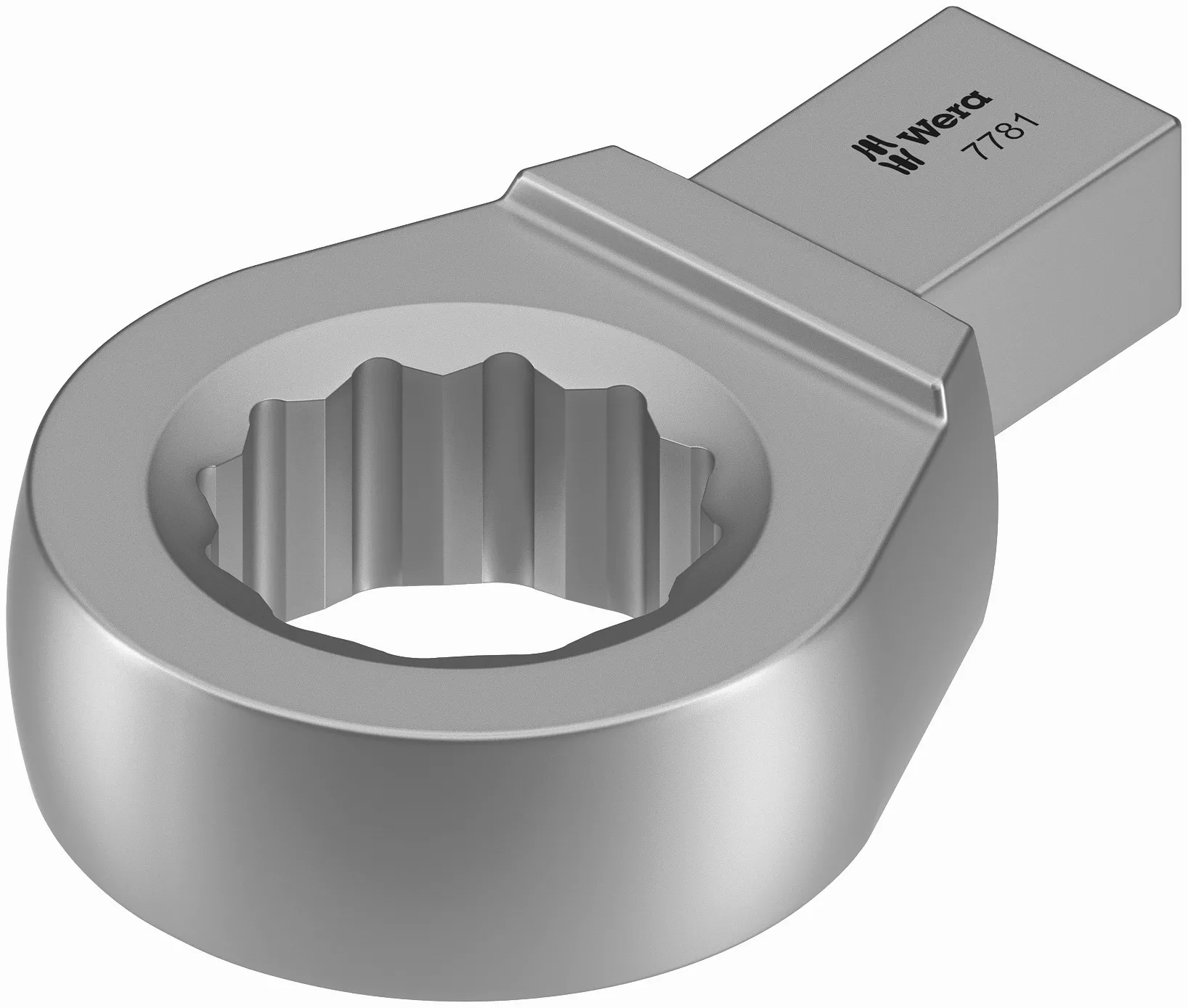 078700 - Ring Spannerinsert Chrome Vanadium Steel Square 14 x 18mm Drive 81mm Length