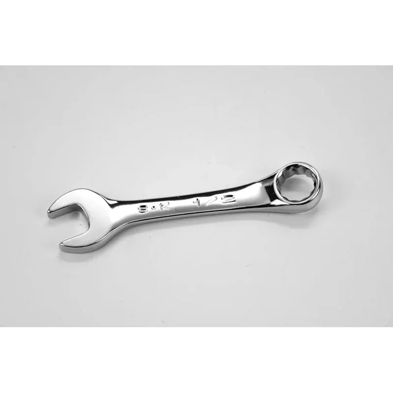 1/2″ 12 Point Fractional Short Combination Chrome Wrench
