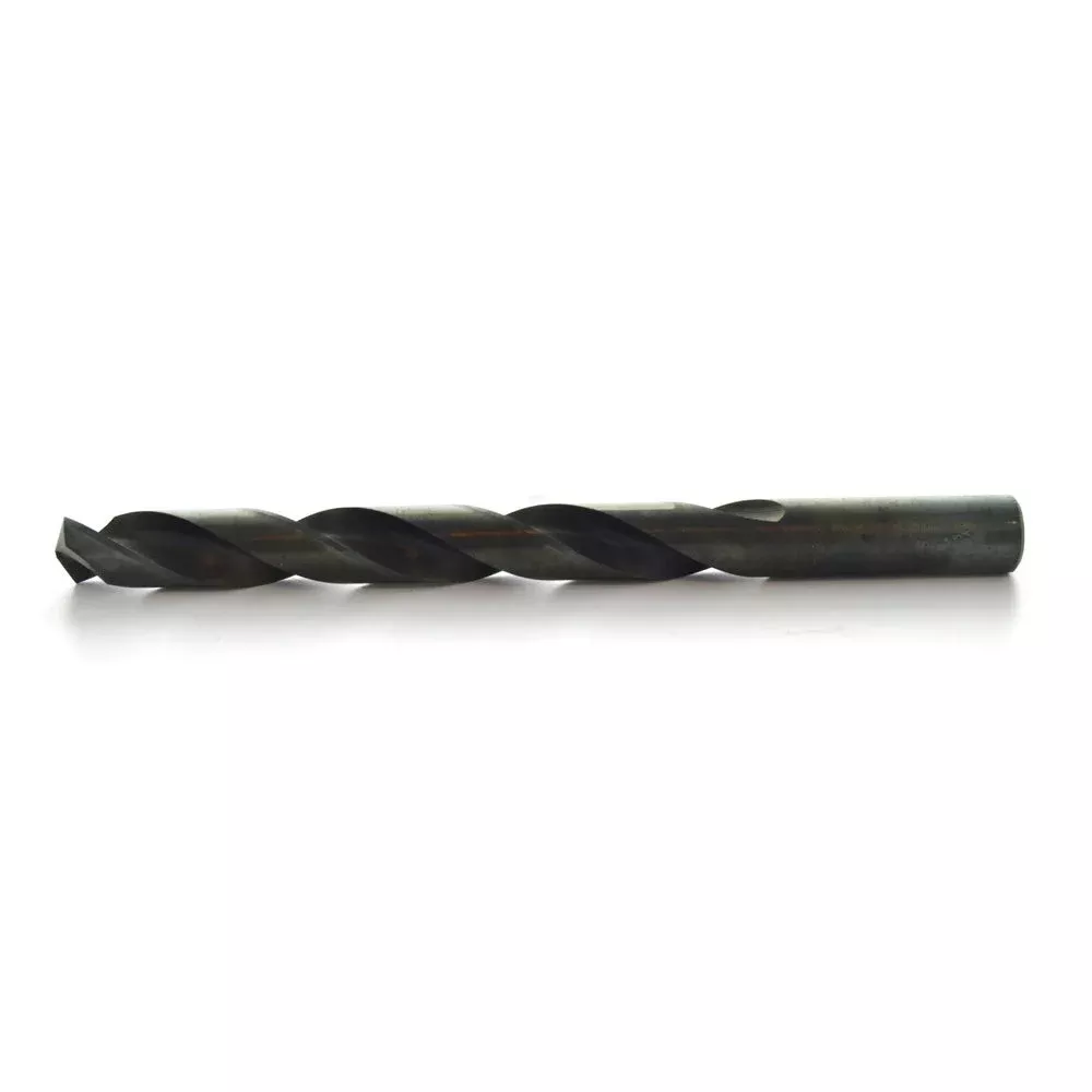 1 /2 Inch 135 Degree Split Point Black Hss Heavy Duty Jobber Length Drill Bit
