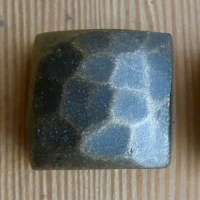 1/2″ Square Cap Nut – Hammered