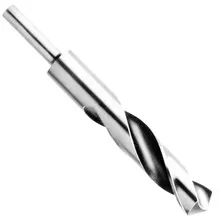 1/4" Reduced Shank Drill, Size 3/8, Economy Length, General Purpose, Bright Finish, Triumph 091674