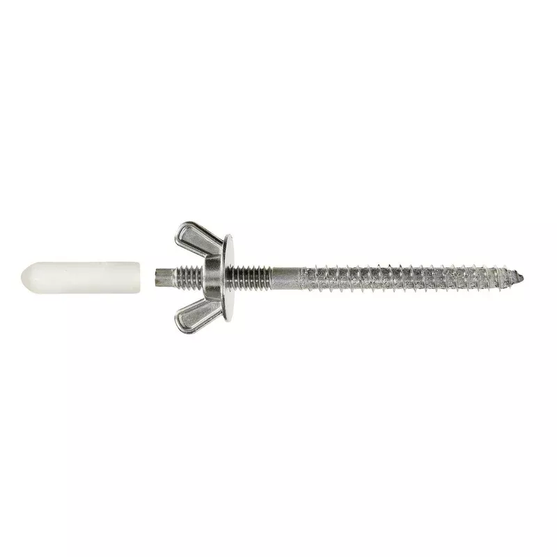 1/4″ x 3-7/16″ Simpson Strong-Tie Storm-Panel Screw – 302 Stainless Steel Pkg. 25