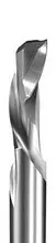 1 Flute Compression Bit, 1/2 Dia, 1-3/4 Cut Length, 1/2 Shank, Vortex 3060