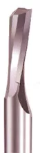 1 Flute Low Helix Upcut Bit, 3/8 Dia, 1" Cut Length, 3/8 Shank, Vortex 4640