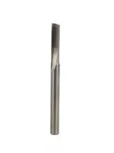 1 Flute Straight Bit, 1/4 Dia, 1" Cut Length, 1/4 Shank, Whiteside SC08