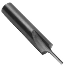 1 Flute Straight Bit, 1/8 Dia 3/8 Cut Length, 1/4 Shank, Southeast Tool SST110