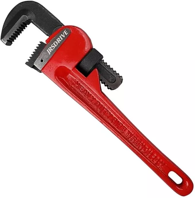 1 Piece Pipe Wrench 24 inch Heavy Duty Adjustable Plumbing Wrench Construction & Heavy-Duty Applications for Industrial & Professional Use E-2049