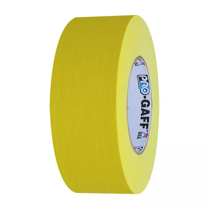 1″ Yellow Pro Gaffers Tape