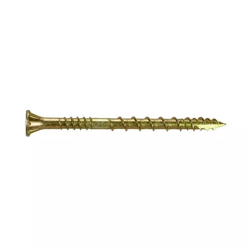 #10 x 2-1/2″ Strong-Drive CSV Construction Screw – Yellow Zinc Pkg 80