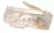 100-108-100 - 8 Conductor RJ45 Plugs for Stranded Wire, Pkg/100