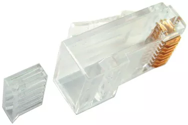 100-208C6-100 - CAT6 - 8 Conductor RJ45 Plugs, 50u, Pkg/100 CSA-RU