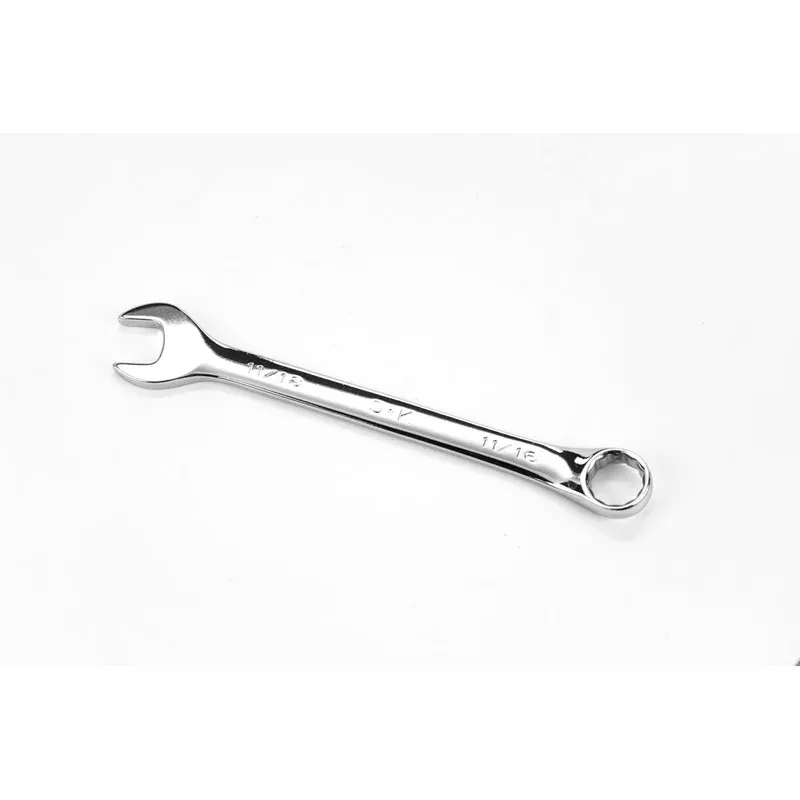 11/16″ 12 Point Fractional Regular Combination Chrome Wrench
