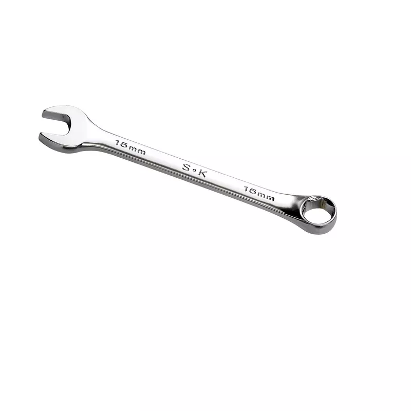 11/16″ 6 Point Fractional Long Combination Chrome Wrench