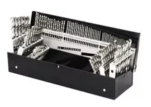 115pc Jobber Drill Set, Letter-Wire-Fractional, ThunderBit, Premium Grade HSS, Triumph 099862