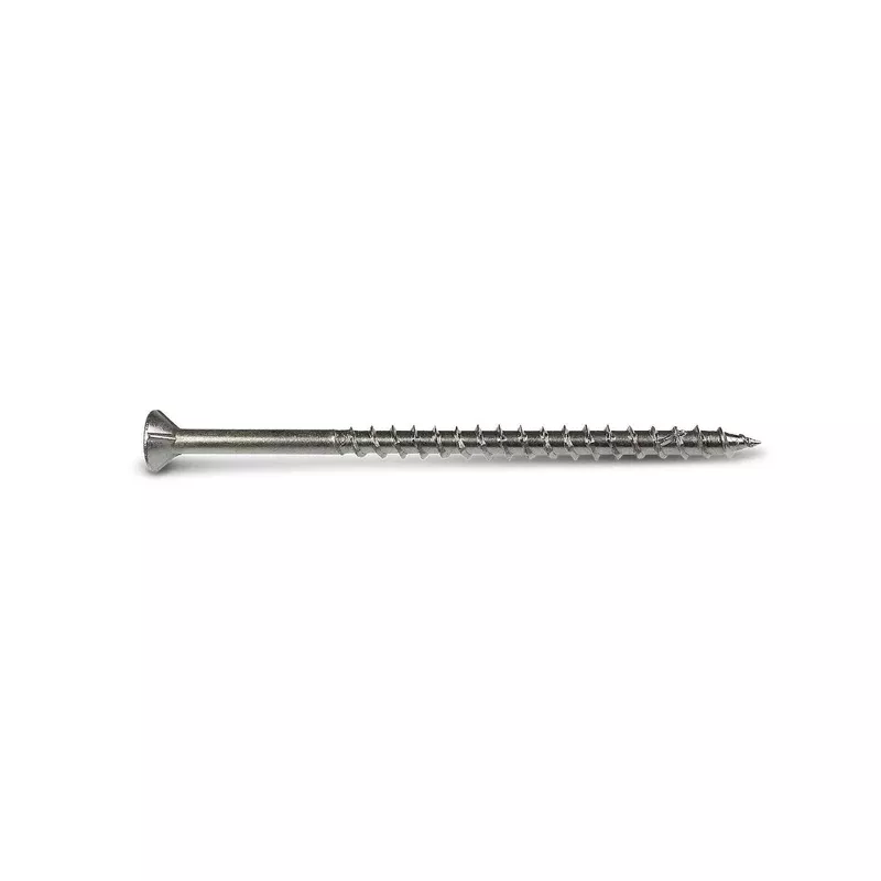 #12 x 4″ Simpson Strong-Tie DWP T27 Flat Head Wood Screw – 305 Stainless Steel Pkg 800