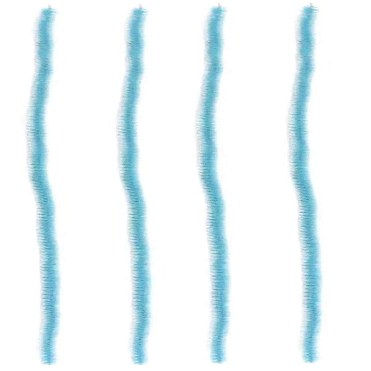 12″ x 6mm Chenille Stems: Light Blue (100)