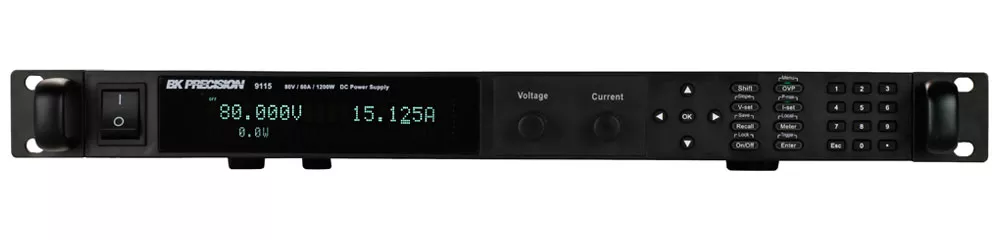 1200W Multi-Range 80V/60A DC Power Supply with Automotive Test