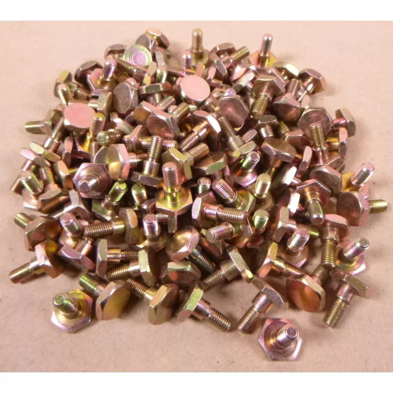 (120x) 1/4-28 x 11/16" HEX SHOULDER BOLTS SCREWS, 5/16" SHOULDER, 13/32" THREAD