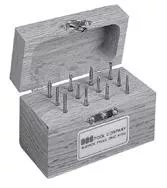 12pc Carbide Bur Set, 1/8" Shank, Double Cut, ATA Tool 18201