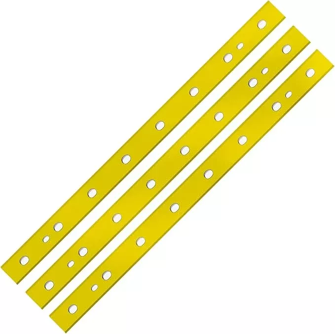13 Inch Planer Blades TiN for DeWalt DW735 DW7352 DW735X Planer Double Sided HSS Planer Knives Titanium Coated Planer Cutters, 3 Pcs