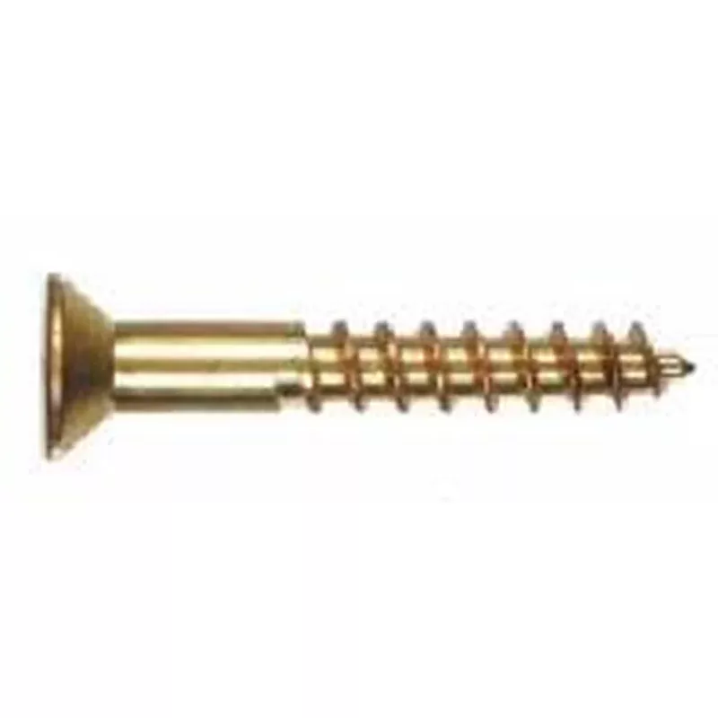 #14-10×4″ FLAT HEAD PHIL WOOD SCREW ZINC 100BX