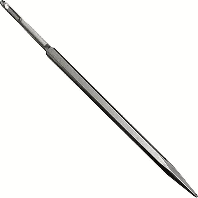 16-Inch SDS Plus Chisel, Point Chisel with Sds Plus Shank Ideal for Concrete Demolition, Tile Removal Chisel Tool for SDS Plus Hammer Drill Attachment