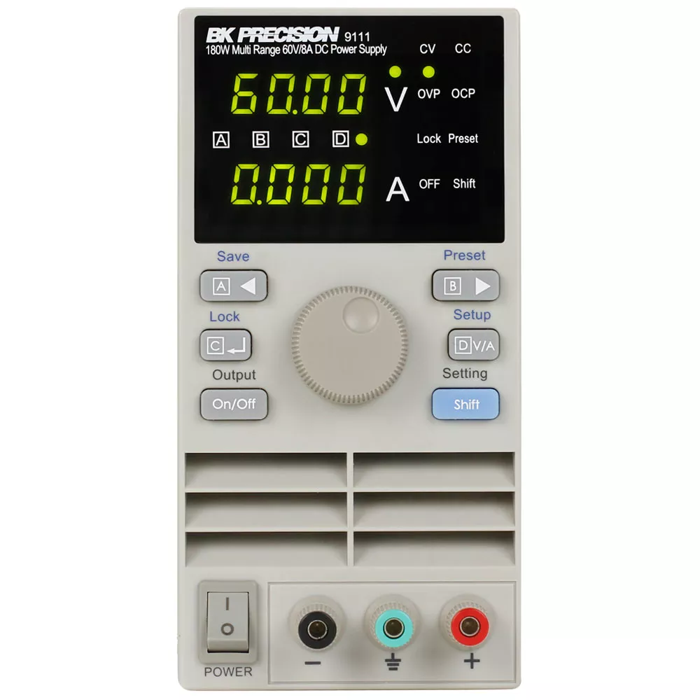 180W Multi-Range 60V/8A DC Power Supply
