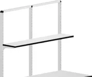 1830mm x 300mm (72.00" x 12.00") ESD Wooden Shelf