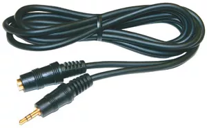 210-246 - 2.5mm Stereo Plug to 2.5mm Jack - Gold, 6ft Cable