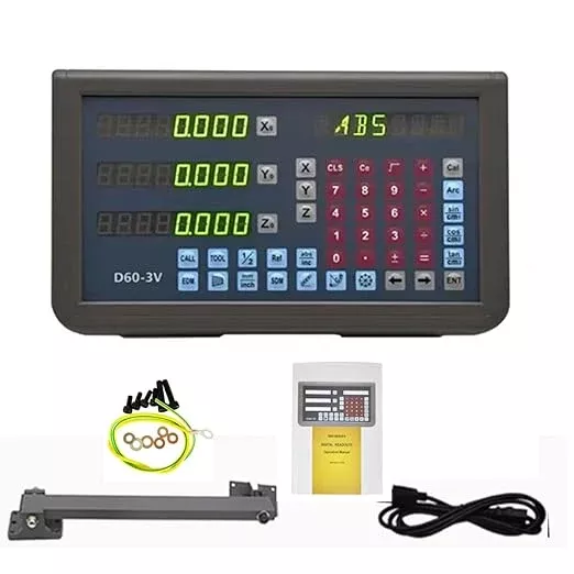 3 Axis Digital Readout DRO Display TTL Signal with EDM Function for Lathe Milling EDM Machine