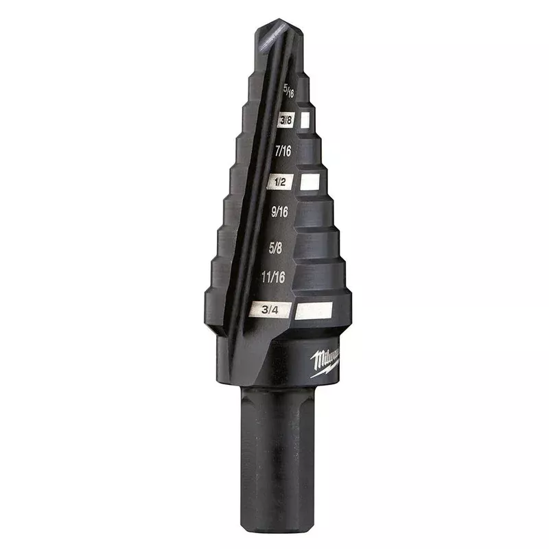 #3 Step Drill Bit 1/4″ – 3/4″ by 1/16″
