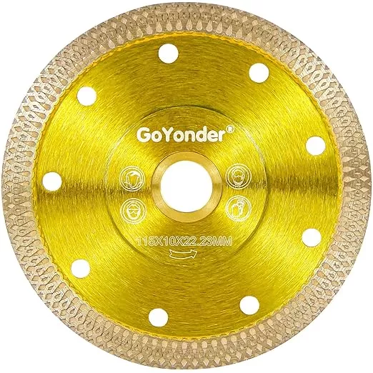 4.5"D115mm Super Thin Diamond Ceramic Saw Blade Porcelain Cutting Blade for Cutting Ceramic Or Porcelain Tile