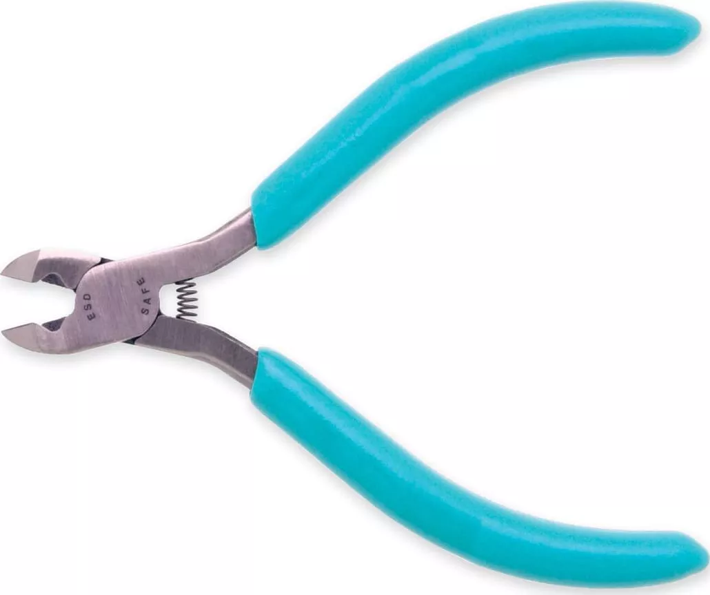 4" ESD-Safe 29° Diagonal End Cutting Plier