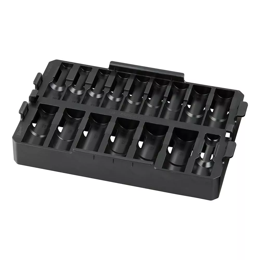 49-66-6833 Impact Socket 1/2" Dr 16PC MM TRAY ONLY
