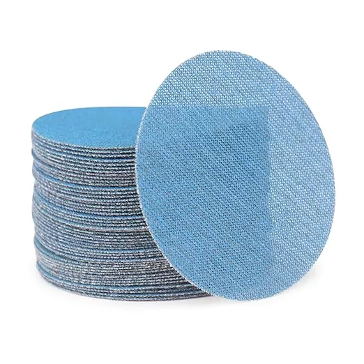 5 inch Sanding Discs 80 grit Mesh Disc Ceramic Abrasive Sandpaper Hook and Loop Orbital Sander Pads for Coating Removal,Body Repair, Auto Sanding 30 PCS