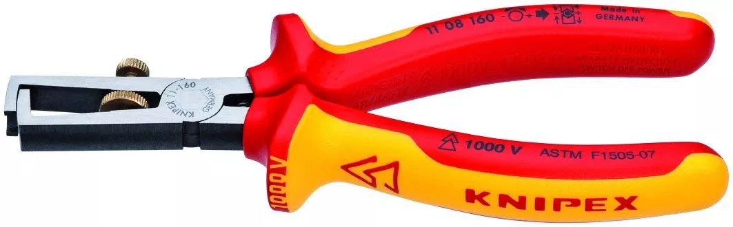 6-1/4'' End-Type Wire Stripper - 1000V Insulated