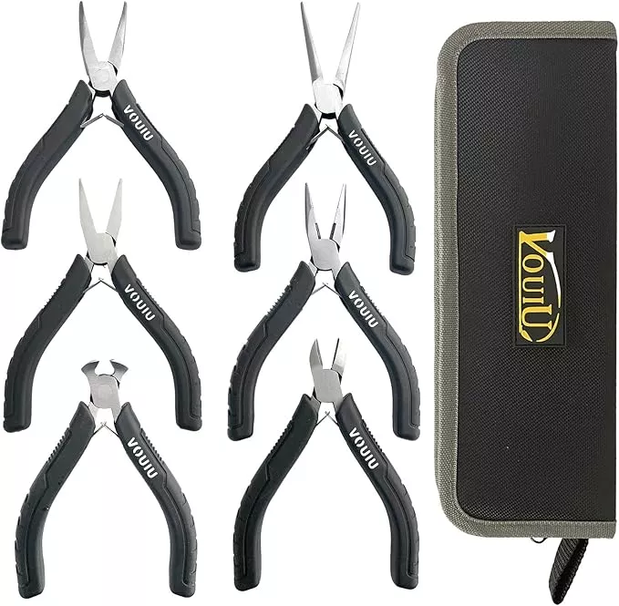 6-Piece Mini Pliers Set