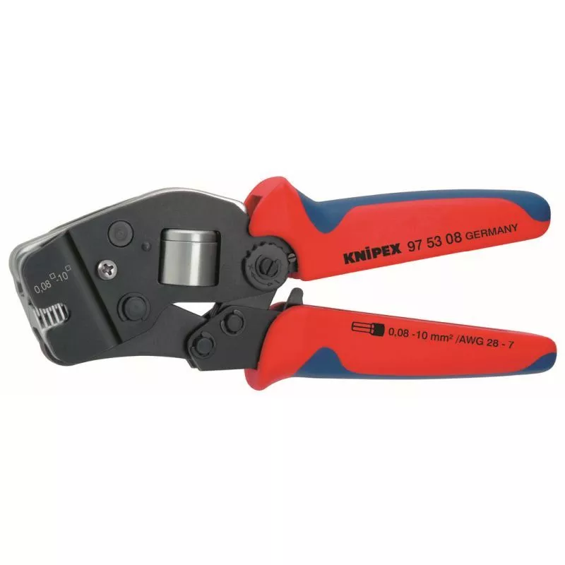 7-1/2" Self-Adjusting Crimping Pliers for Wire Ferrules
