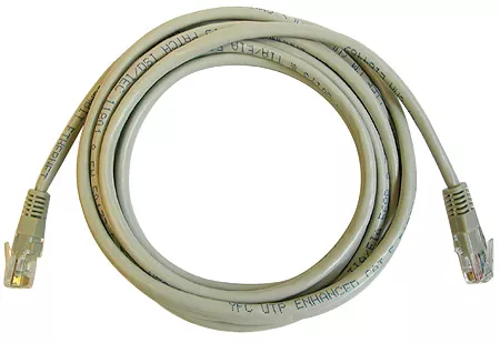 710-0003GY - CAT5e RJ45 Patch Cable - 3ft Grey