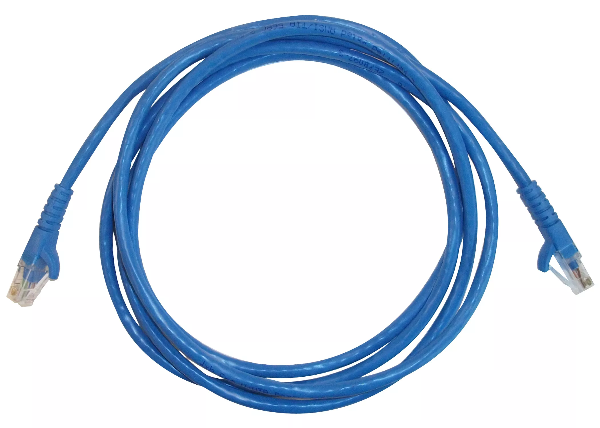 710-0007BL - CAT5e RJ45 Patch Cable - 7ft Blue
